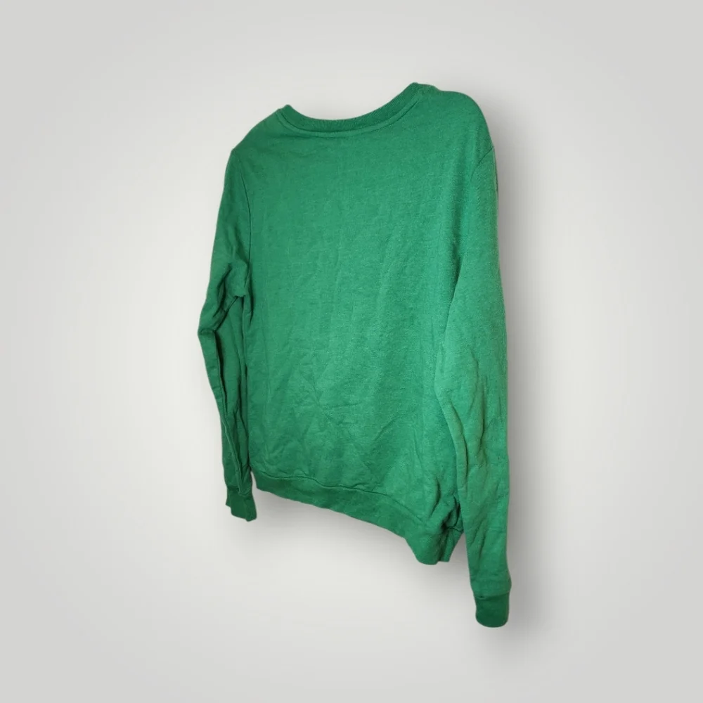 Holiday time Green Elfie Christmas Sweater ugly sweater size M 8 10